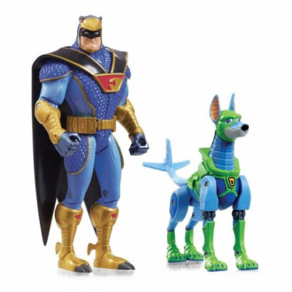 SCOOB Action Figure Blue Falcon and Dynomutt