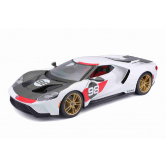 Maisto Ford GT Heritage 2021 Bílý 1:18