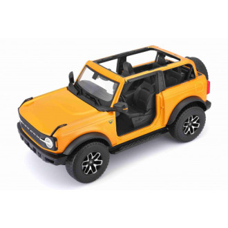 Maisto Ford Bronco Badlands (bez dveří) 2021, oranžová 1:18