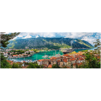 Trefl Panoramatické puzzle Kotor, Montenegro 500 dílků