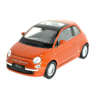 Welly Fiat 500, Oranžový 1:34-39
