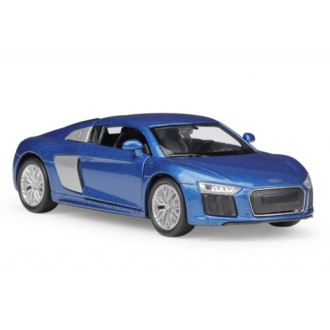 Welly Audi R8 V10 (2016) Modré 1:34-39