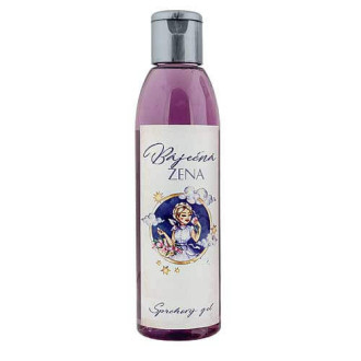 Bohemia Gifts Sada kniha báječná žena, sprchový gel 200 ml a lázeň 200 ml