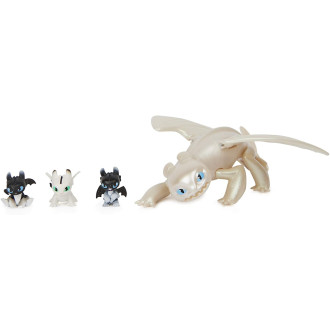 Spin Master Jak vycvičit draka, Legends Evolved Lightfury and Nightlights