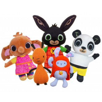 Bing a přátelé, Velká sada plyšáků, Bing, Sula, Flop, Pando a Hoppity