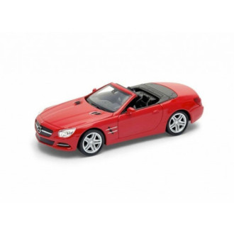 Welly Mercedes Benz SL500 Convertible (2012) červený 1:34-39