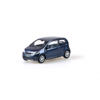 Abrex Škoda Citigo 3dveřové (2011) Modrá Night Metalíza 1:43
