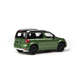Abrex Škoda Yeti FL (2013) Zelená Cosmic Metalíza 1:43