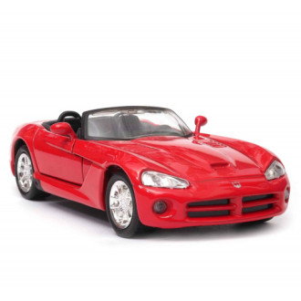Welly Dodge Viper ´03 SRT 10 convertible, červený, 1:34-39