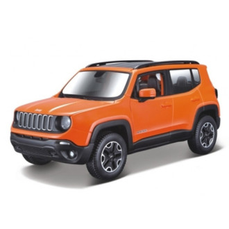 Maisto Jeep Renegade Oranžový 1:24