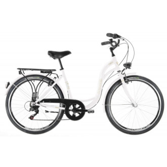 Městské kolo Kenzel Dream Royal 6spd 26" 2026 bílé