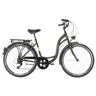 Městské kolo Kenzel Dream Royal 6spd 26" 2026 šedé