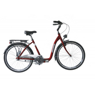 Městské kolo Kenzel Avenue Classic 3spd 26" 2026 bordové