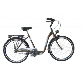 Městské kolo Kenzel Avenue Classic 3spd 26" 2026 hnědé