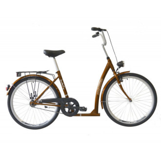 Městské kolo Kenzel Sit n’go Ceremony 1spd 26" 2026 hnědé