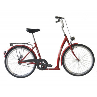 Městské kolo Kenzel Sit n’go Ceremony 1spd 26" 2026 bordové
