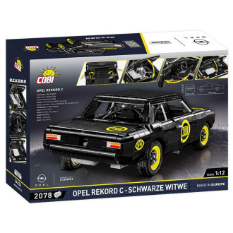 Cobi Opel Rekord C Schwarze Witwe, 1:12, 2078 kostek