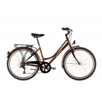 Městské jízdní kolo Kenzel Boulevard Royal 6spd 26" 2026 hnědé