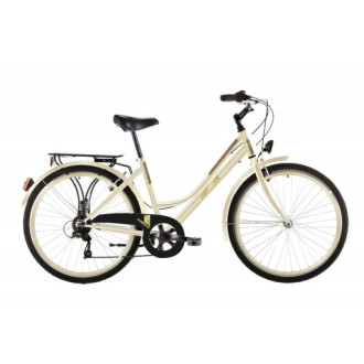 Městské jízdní kolo Kenzel Boulevard Royal 6spd 26" 2026 béžové