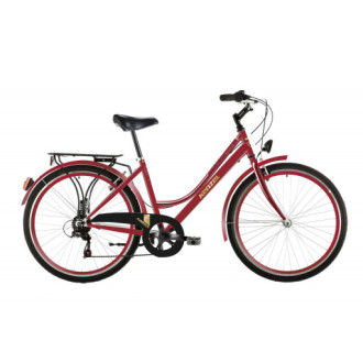 Městké jízdní kolo Boulevard Royal 6spd 26" 2026 bordové