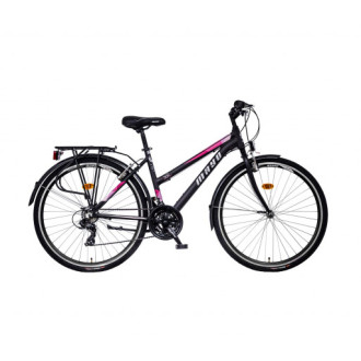 Mayo XR Fit Trek Flat Dámské trekingové kolo 2025 černo-růžové