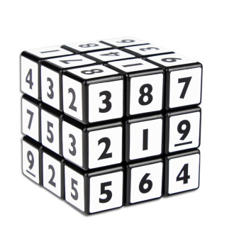 Sudoku kostka, Bílá