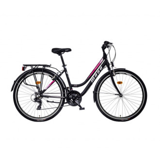 Mayo XR Fit Trek Low Dámské trekové kolo 2025 černo-růžové