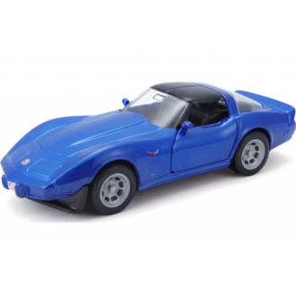 Maisto Chevrolet Corvette 1978 Modrá 1:40