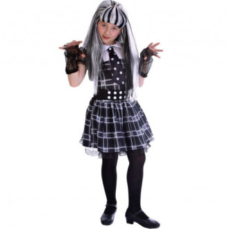 Dětský kostým na karneval Příšerka dívka, 120-130cm