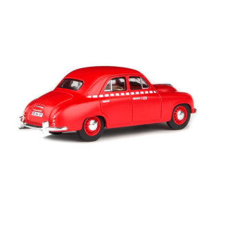 Abrex Škoda 1201 (1956) Taxi, červená 1:43