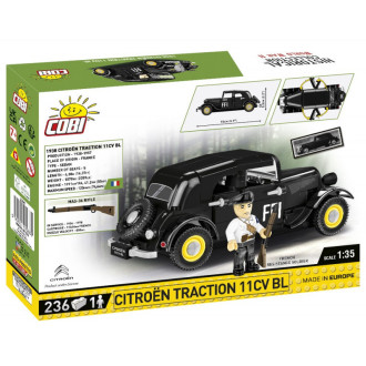 COBI 2266 Citroën Traction 11CV 1938, 1:35, 236 kostek