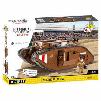 Cobi 2984 Great War Mark V (Male) no 9199, 1:35, 837 kostek