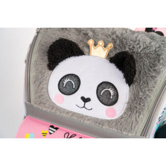 BAAGL SET 3 Zippy Panda: aktovka, penál, sáček