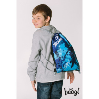 BAAGL SET 3 Ergo Skateboard: aktovka, penál, sáček
