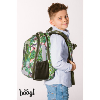 BAAGL SET 3 Shelly Dinosaurus: aktovka, penál a sáček