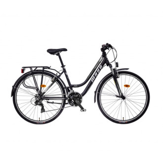 Mayo XR Basic Trek Low Dámské trekové kolo 2025 černo-šedé