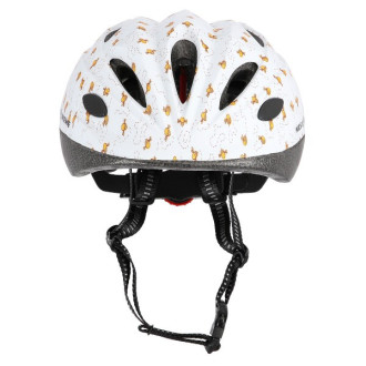 Nils MTV65 Dětská cyklistická přilba, Bílá, vel.M (52-56 cm)