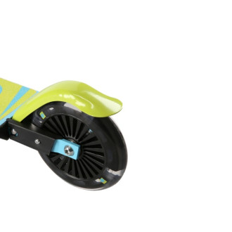 Koloběžka Nils Extreme HL776, Zeleno-modrá