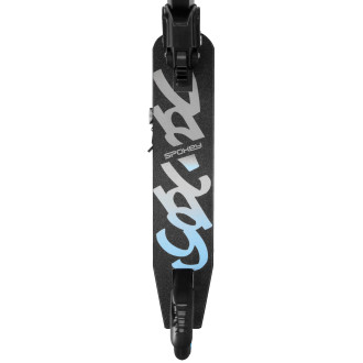 Spokey VACAY Pro Koloběžka s ruční brzdou, kolečka 145 mm, modrá