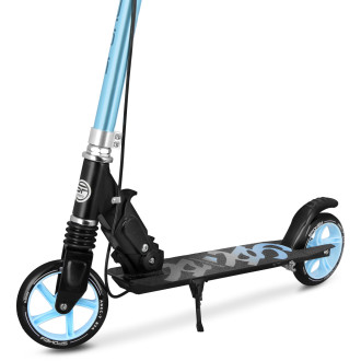 Spokey VACAY Pro Koloběžka s ruční brzdou, kolečka 145 mm, modrá