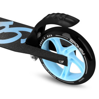Spokey VACAY Pro Koloběžka s ruční brzdou, kolečka 145 mm, modrá