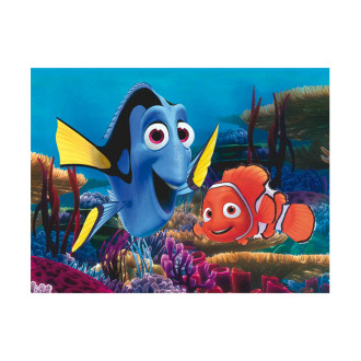 Dino dřevěné kostky Nemo, 12 kostek
