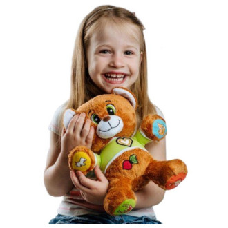 Teddies Plyšový Medvídek Vojtík mluvící česky, 30cm