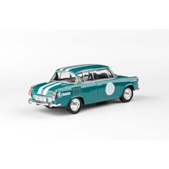 Abrex Škoda 1100MBX (1969) Tyrkysová, Narozeninové Embéixo 1:43
