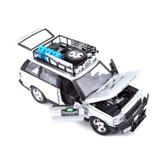 Bburago Range Rover stříbrná 1:24