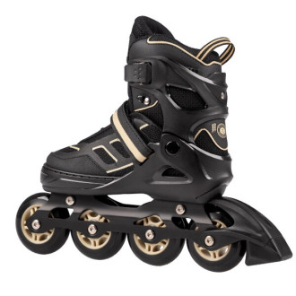 Nils Extreme NA14174 Kolečkové brusle vel.S (31-34) černo-béžové