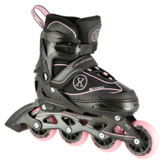 Kolečkové brusle NILS Extreme NA11008 fialové vel.M (35-38)