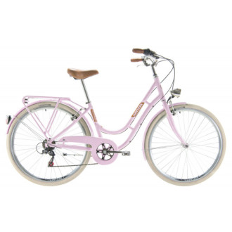 Jízdní kolo Kenzel Nostalgic Royal 6spd 28" 2026 perleť hellrosa-krémová