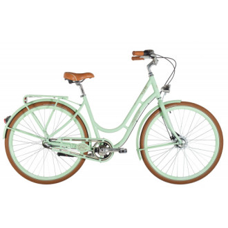 Jízdní kolo Kenzel Nostalgic Deluxe 3spd 28" 2026 pistáciovo-hnědé