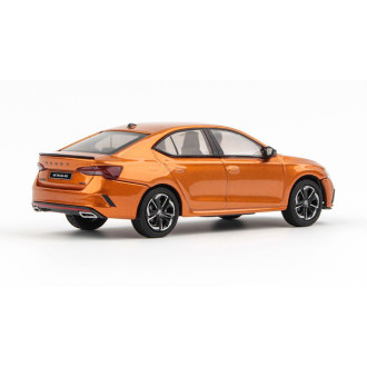 Abrex Škoda Octavia IV RS (2020) Oranžová Phoenix Metalíza 1:43